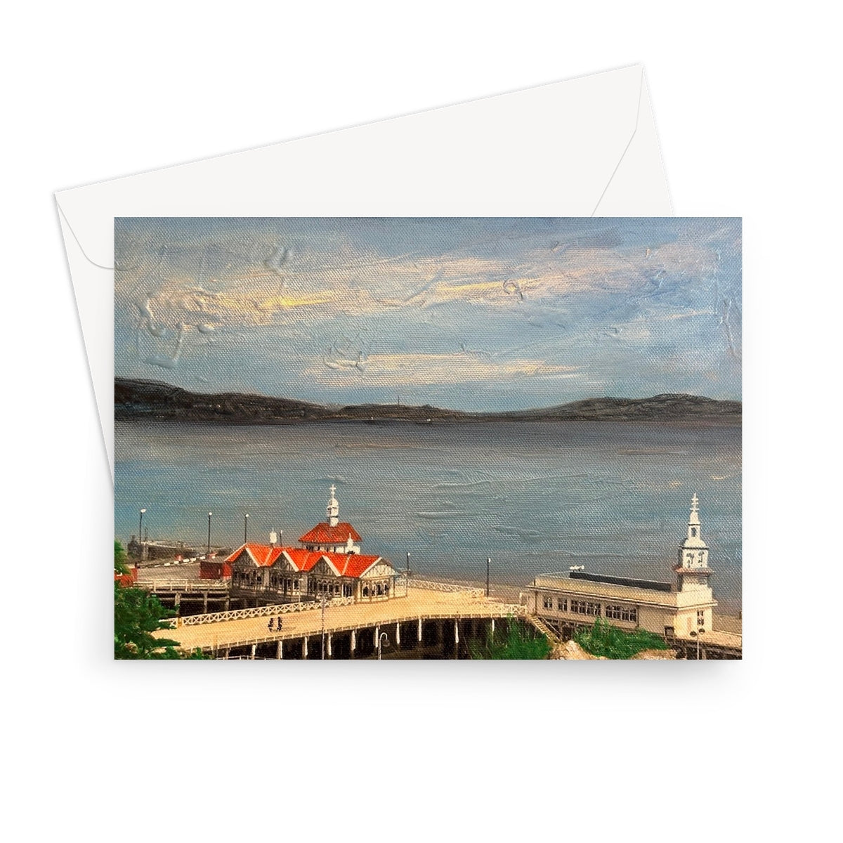 Looking From Dunoon Greeting Card.