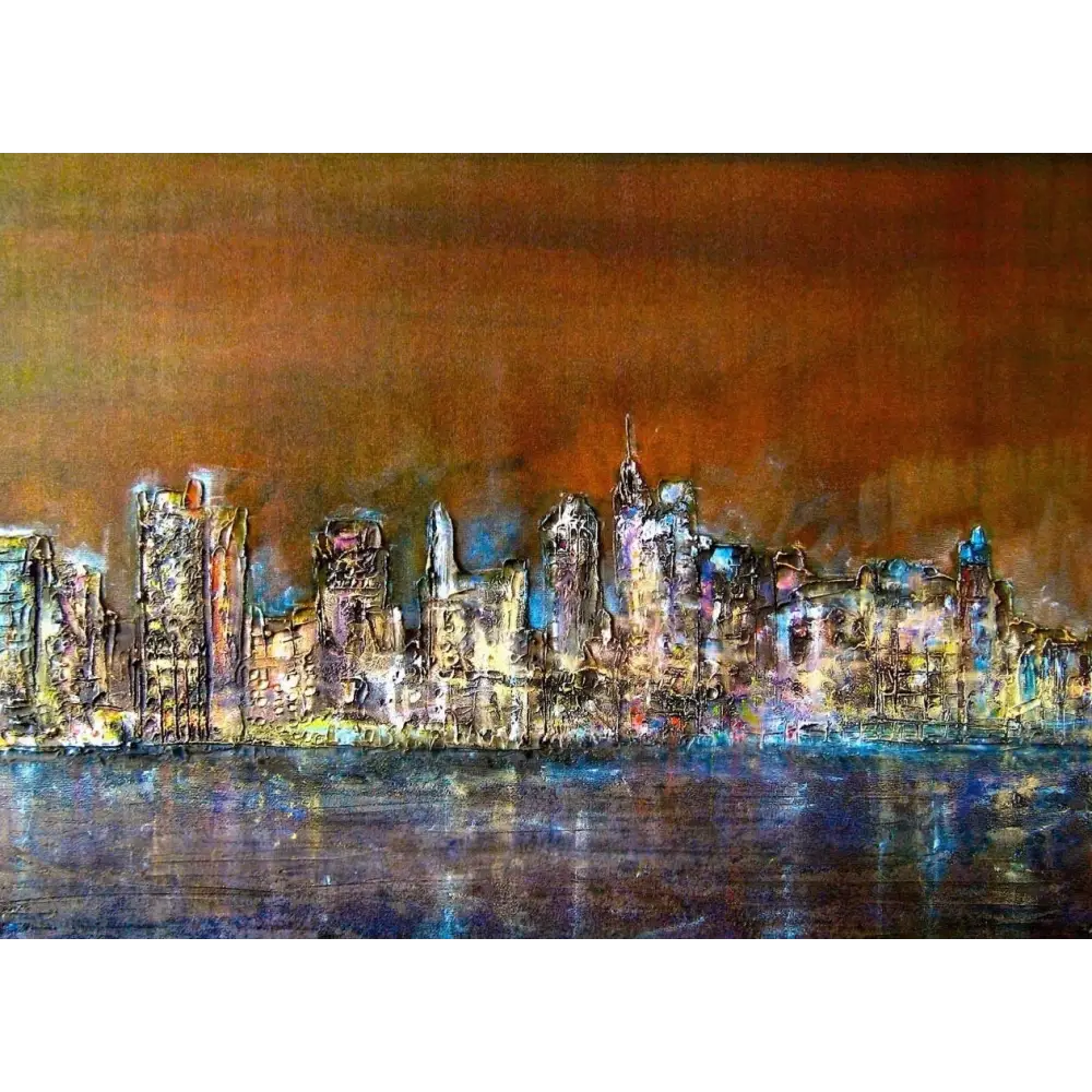 Manhattan Nights - Scottish Art Prints - World Gallery Scotland