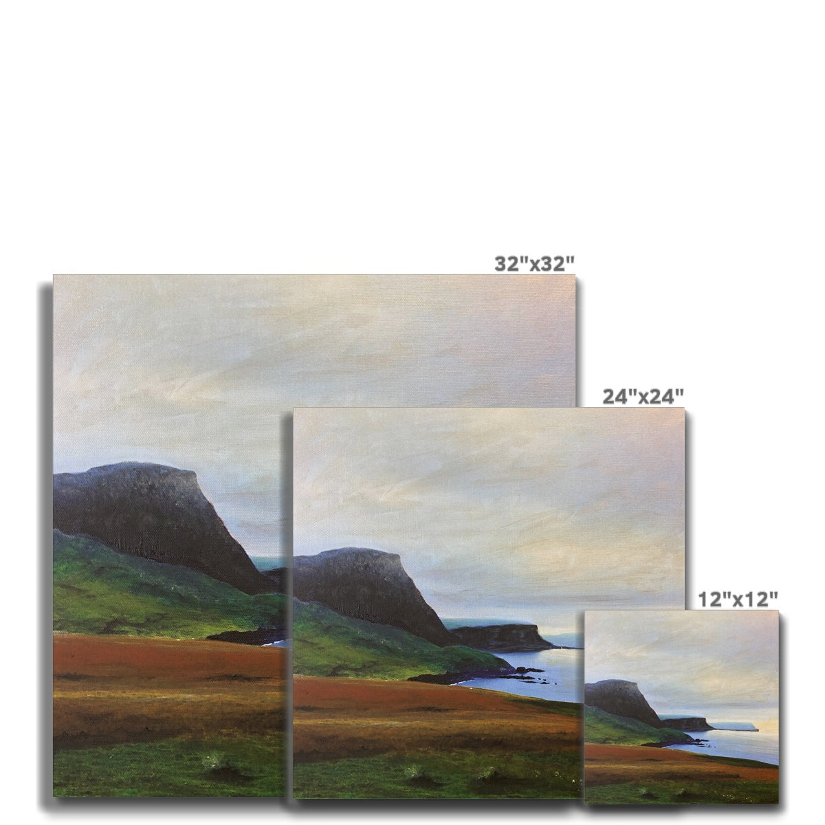 Neist Point Cliffs Canvas.