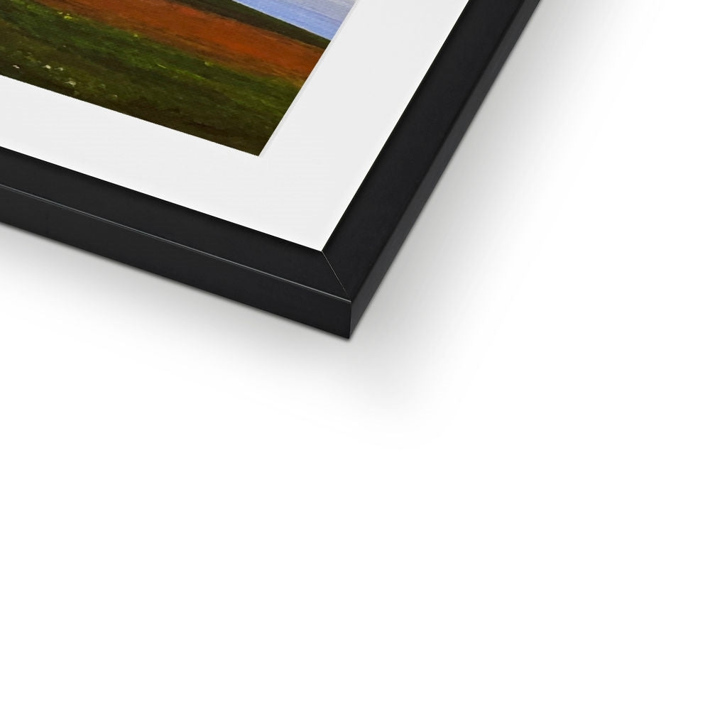 Neist Point Cliffs Framed & Mounted Print.
