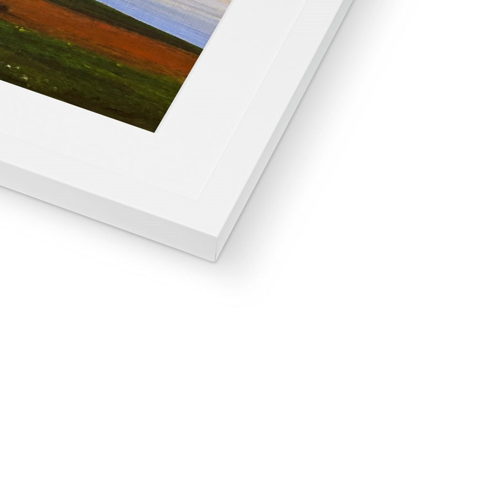 Neist Point Cliffs Framed & Mounted Print.