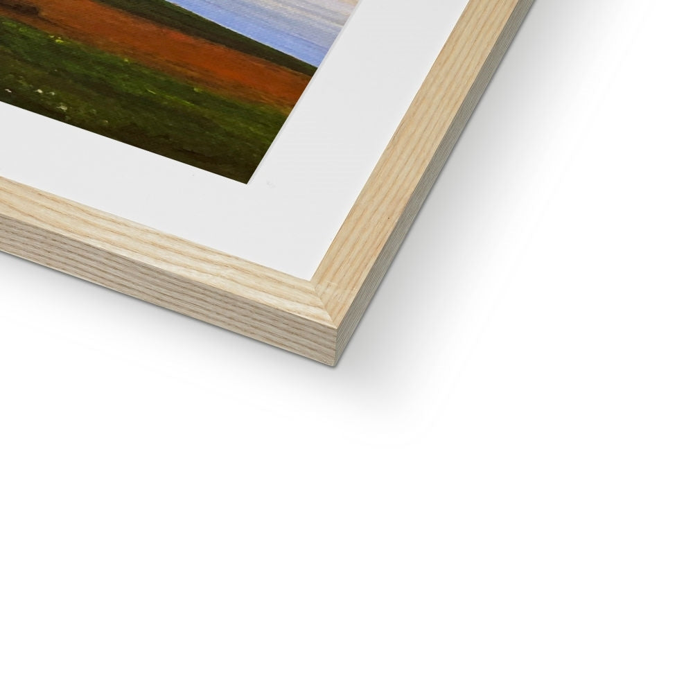 Neist Point Cliffs Framed & Mounted Print.