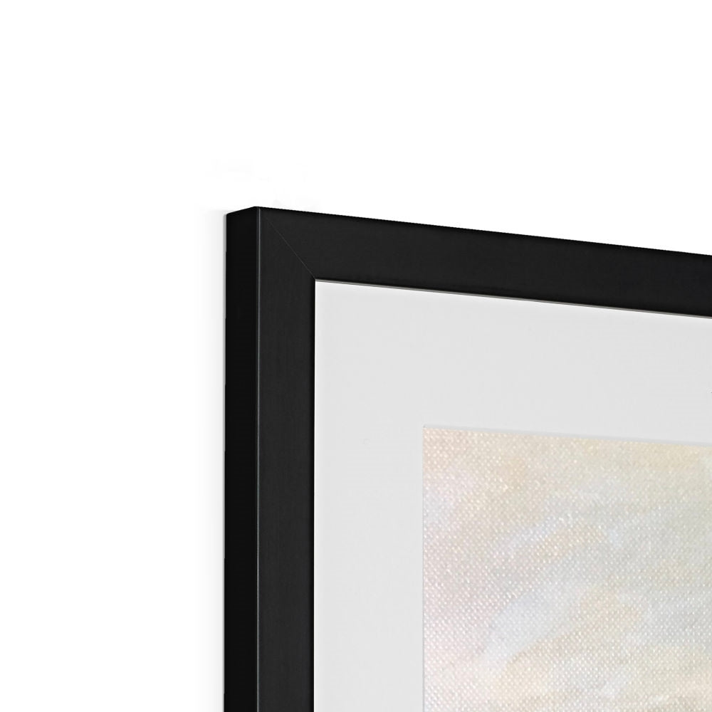 Neist Point Cliffs Framed & Mounted Print.