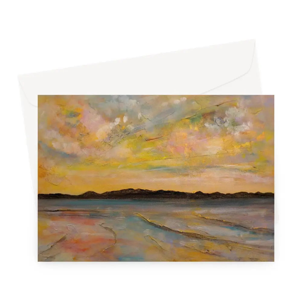 Impressionistic Valley Island North Greeting Card by Kevin Hunter