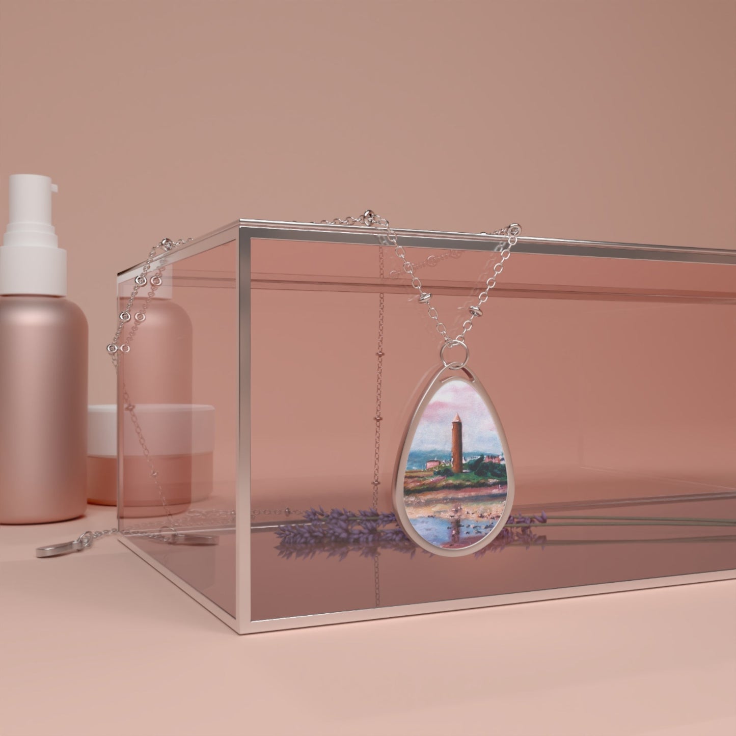 Pencil Point Largs Art Necklace | Scottish Art Gifts