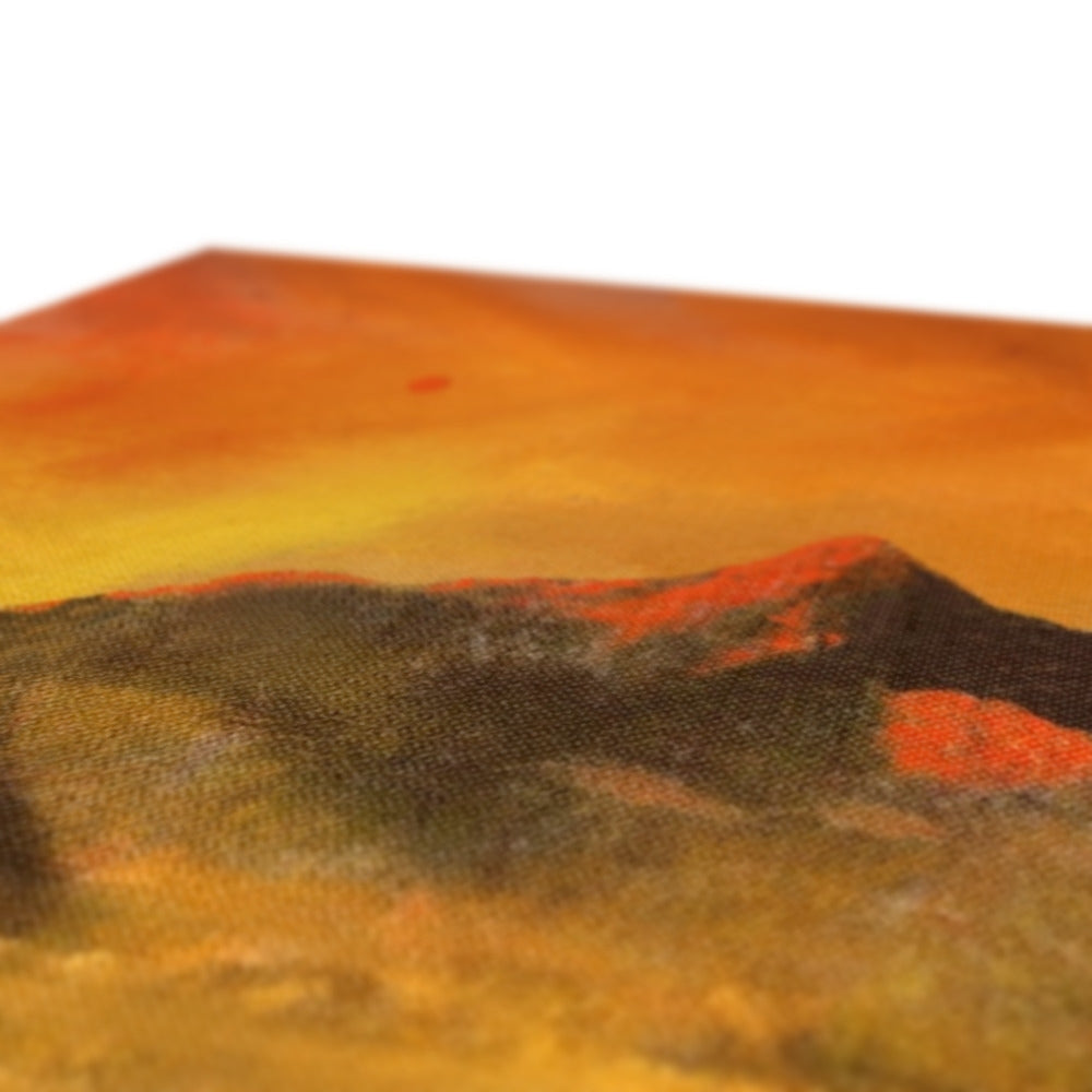 Red Moon Cuillin Canvas.