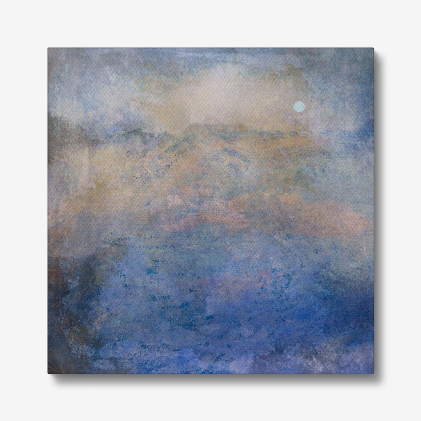 To The Blue Moon 2 Original Painting | Scottish Art Gifts