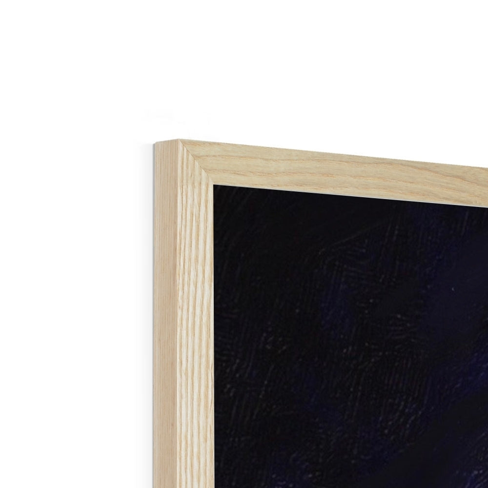 Scottish Paintings - ' A Moonlit Highland Wood ' Framed Print