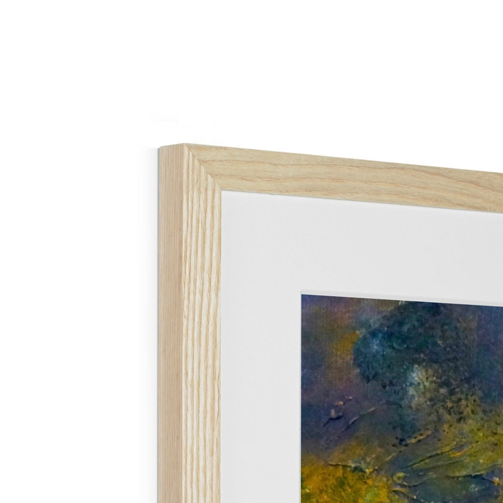 Scottish Paintings - ' Brodgar Moonlight Orkney ' Framed & Mounted Print