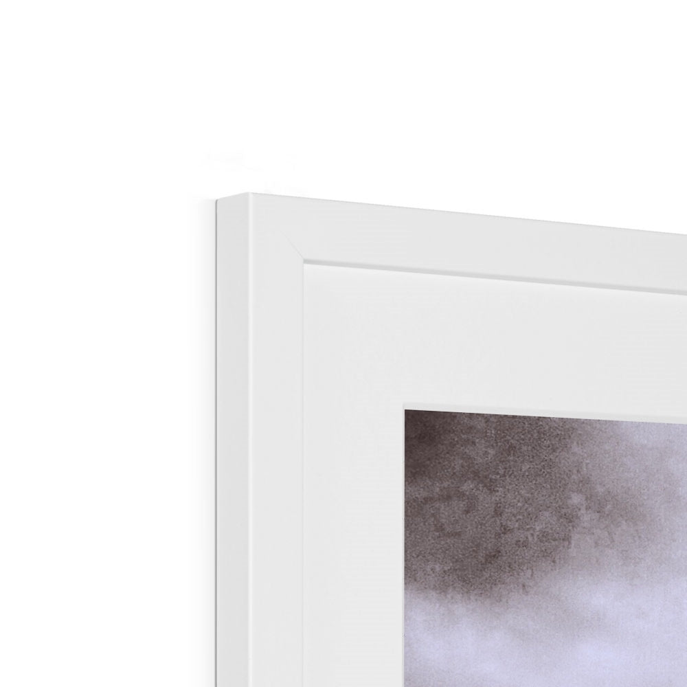 Scottish Paintings - ' Glencoe Mist ' Framed & Mounted Print