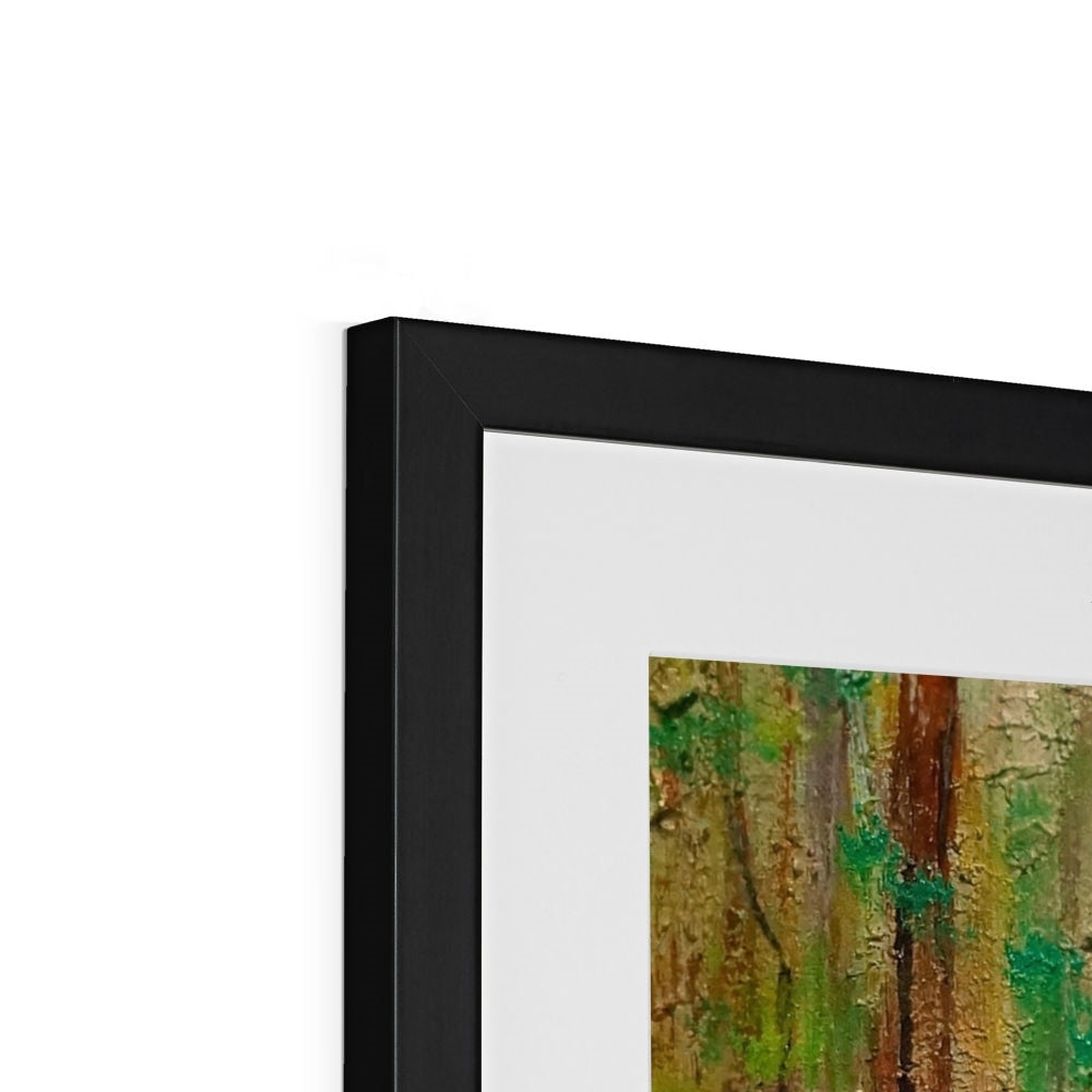 Scottish Paintings - ' Highland Bluebells ' Framed & Mounted Print