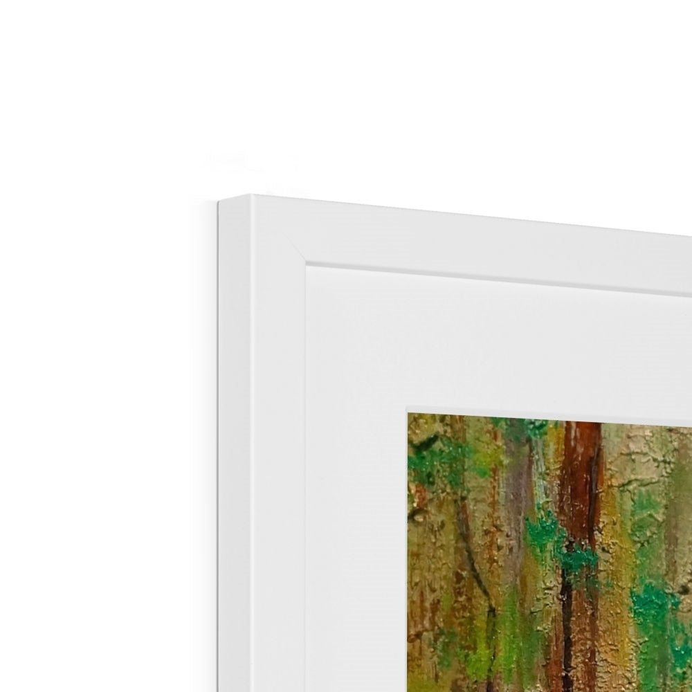 Scottish Paintings - ' Highland Bluebells ' Framed & Mounted Print