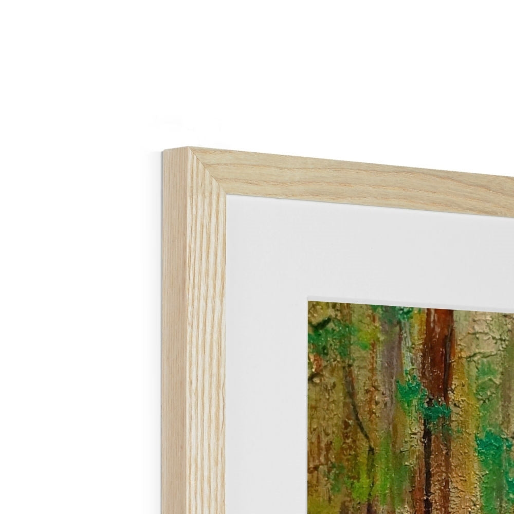 Scottish Paintings - ' Highland Bluebells ' Framed & Mounted Print