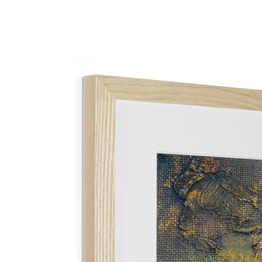Scottish Paintings - ' Loch Lomond Moonlight ' Framed & Mounted Print
