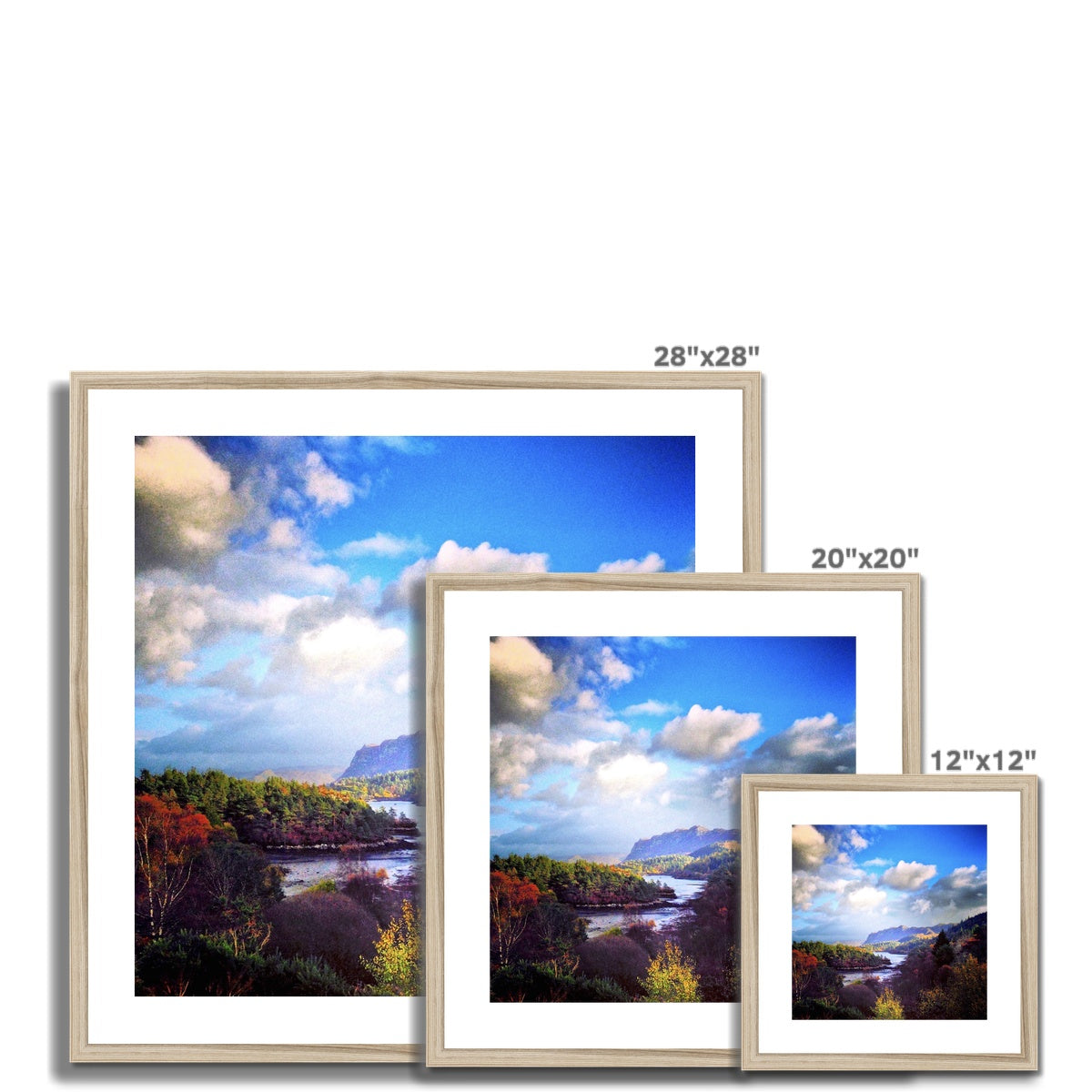 Scottish Paintings - ' Plockton ' Framed & Mounted Print