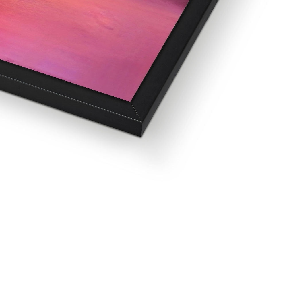 Scottish Paintings - ' Skye Sunset ' Framed Print