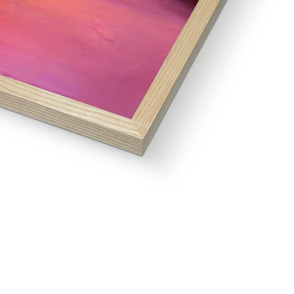 Scottish Paintings - ' Skye Sunset ' Framed Print