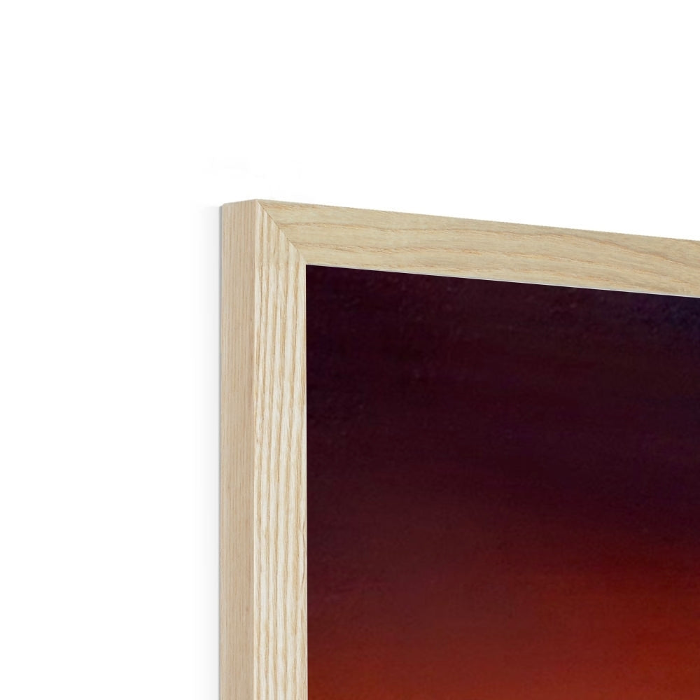 Scottish Paintings - ' Skye Sunset ' Framed Print