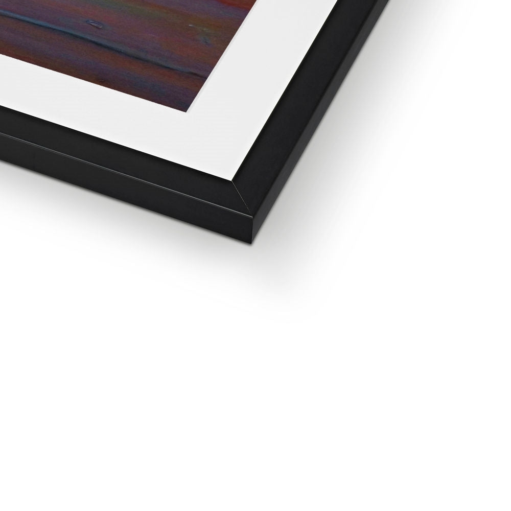 Scottish Paintings - ' Sunset Over Gourock ' Framed & Mounted Print