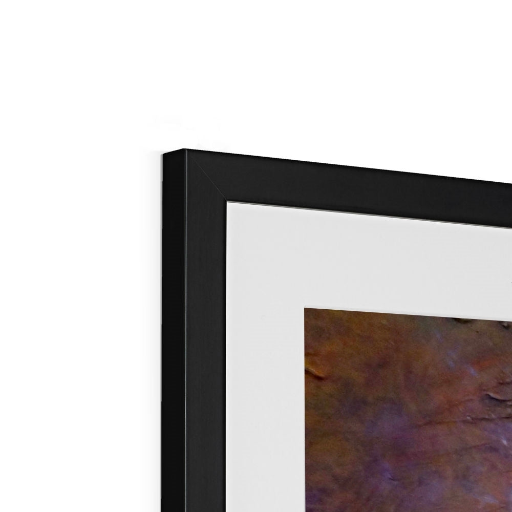 Scottish Paintings - ' Sunset Over Gourock ' Framed & Mounted Print