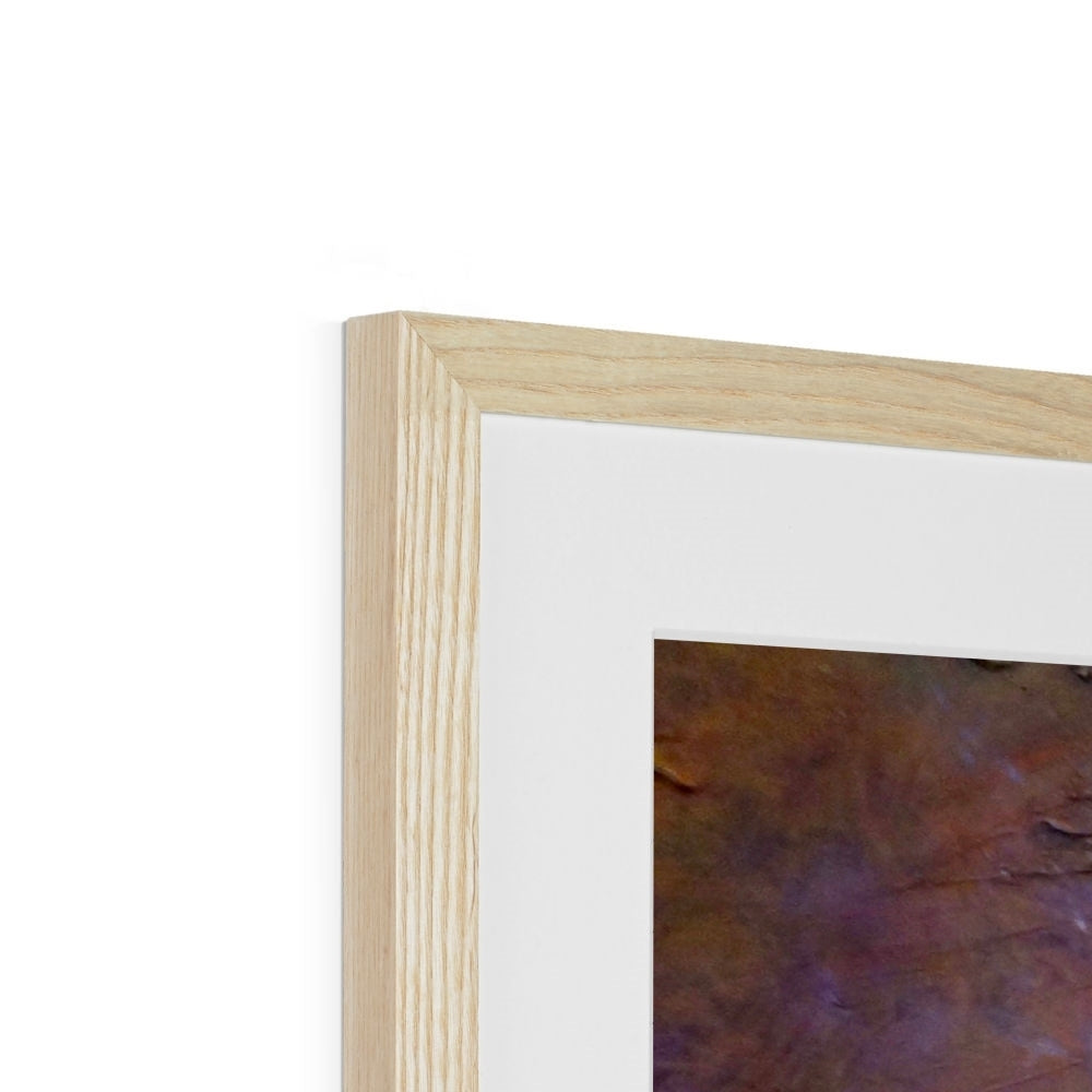 Scottish Paintings - ' Sunset Over Gourock ' Framed & Mounted Print