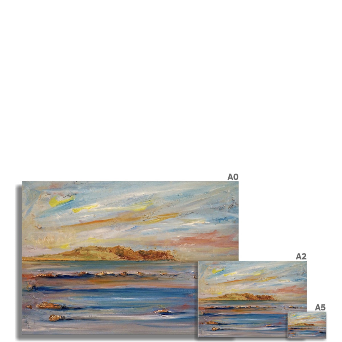 Scottish Paintings - ' Tiree Dawn ' Fine Art Print