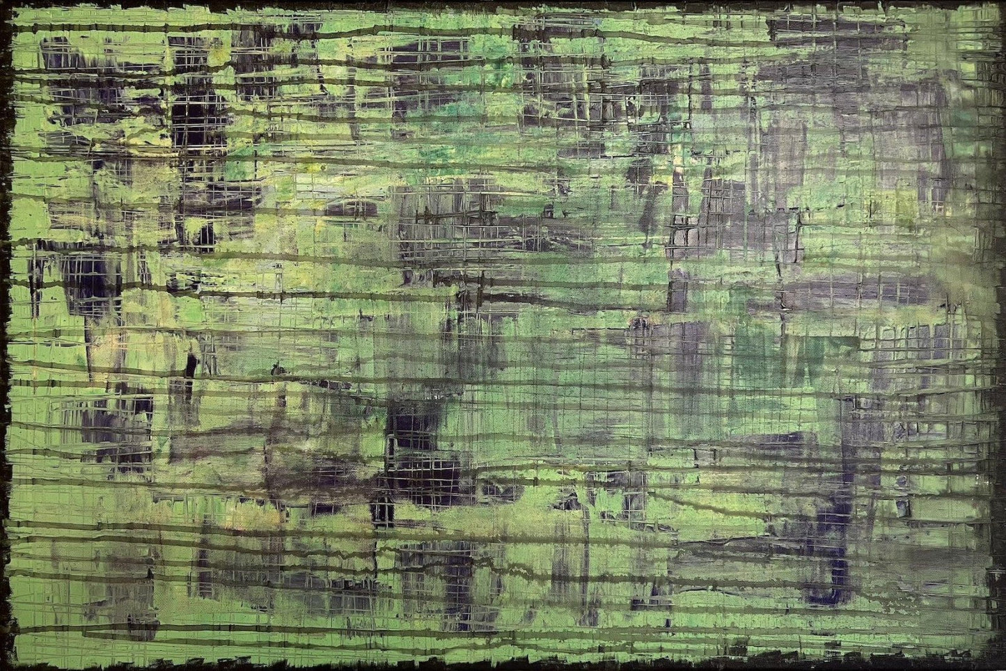Shimmering Forest Horizons Original Painting | Scottish Art Gifts