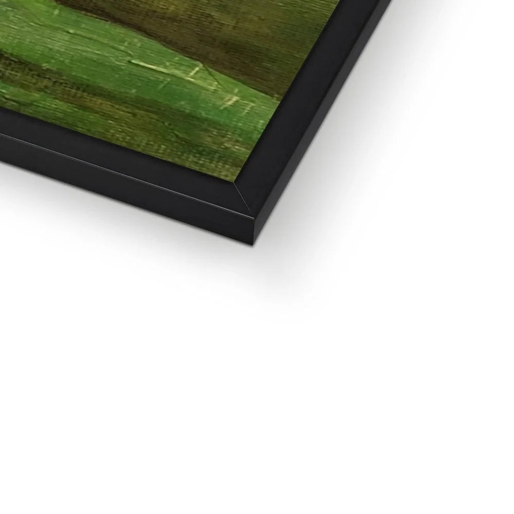 A Skye Cottage Framed Print - Art Gallery Scotland Worldwide Shipping Scottish Landscape Paintings and Prints by Artist Hunter