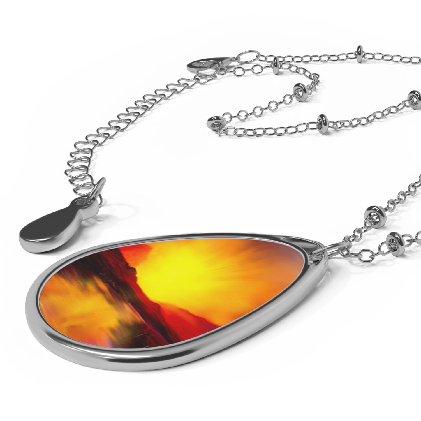 Skye Sunset Art Necklace | Scottish Art Gifts