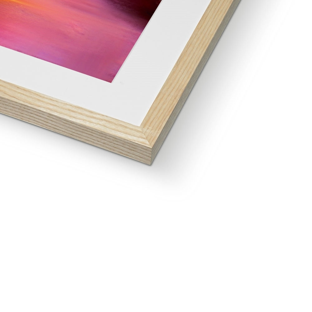 Skye Sunset Framed & Mounted Print.