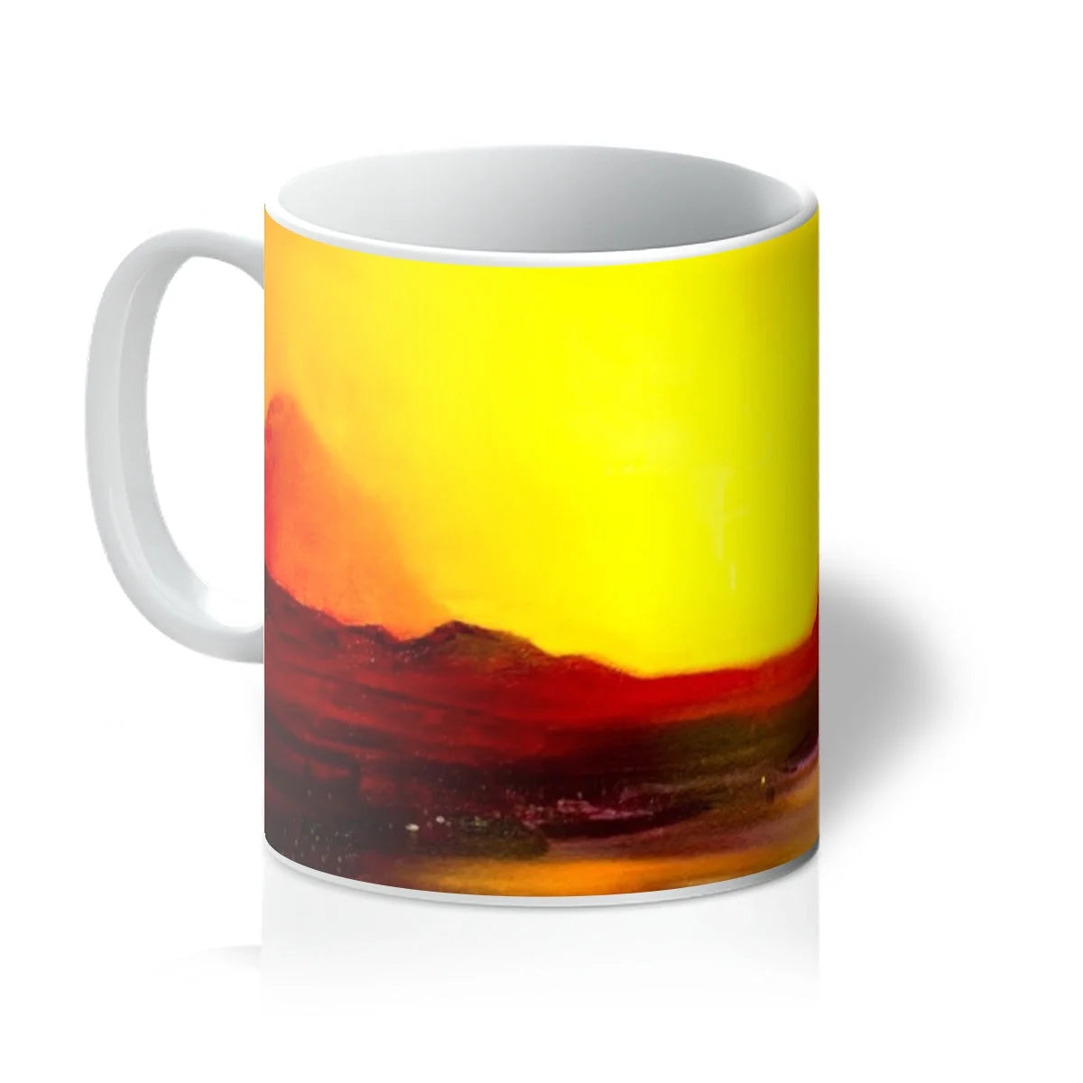 Skye Sunset Mug - Art Gallery Scotland Worldwide Shipping Scottish Landscape Paintings and Prints