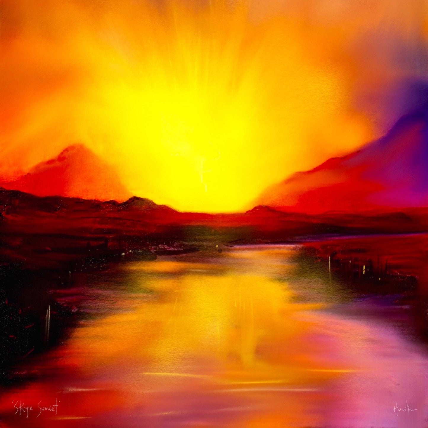 Skye Sunset | Scotland In Your Pocket | Scottish Art Gifts