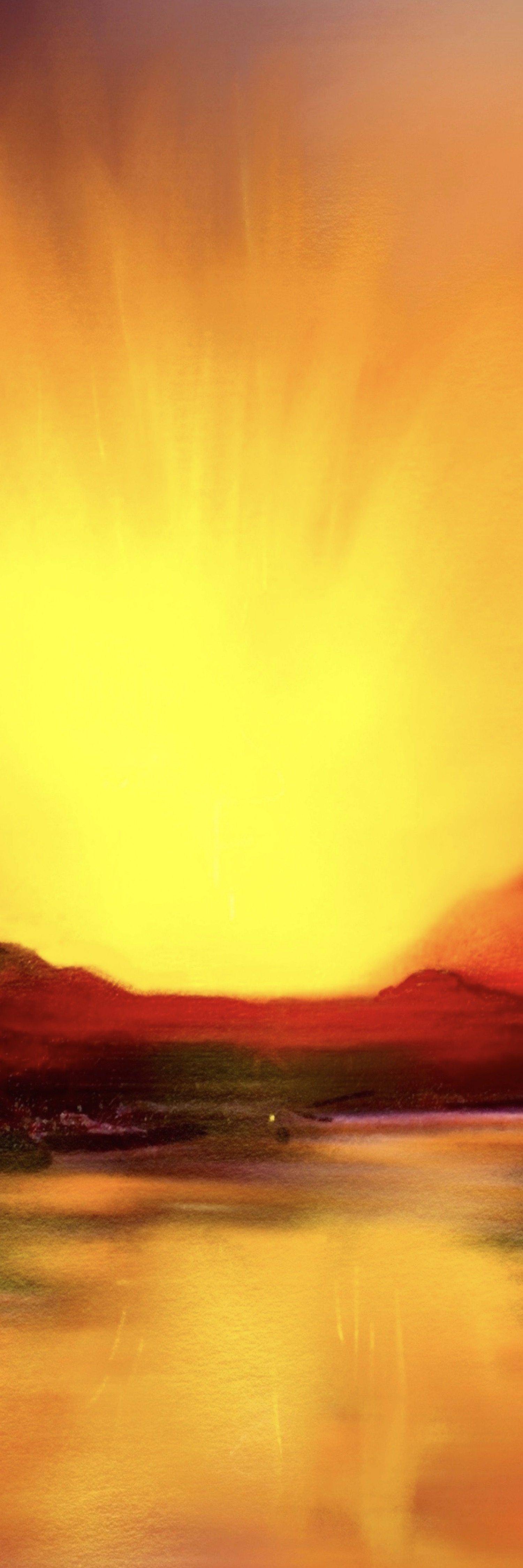 Skye Sunset Triptych Canvas Print.