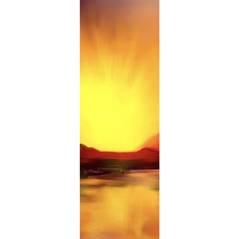 Skye Sunset Triptych Canvas Print Art Gallery