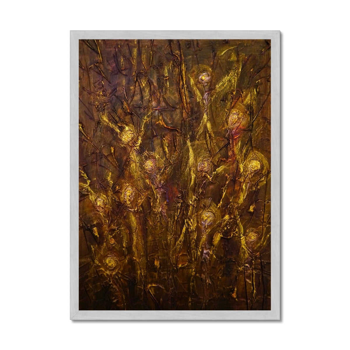 The Alloway Auld Kirk Witches Antique Framed Print.