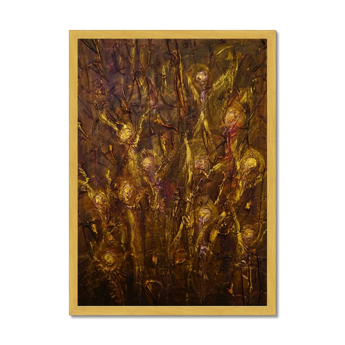 The Alloway Auld Kirk Witches Antique Framed Print.