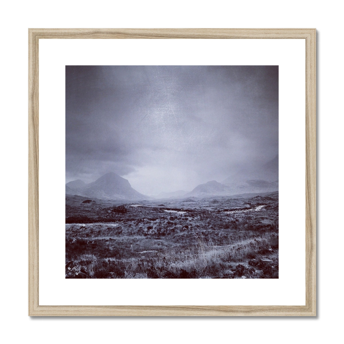 The Brooding Cuillin Framed & Mounted Print.