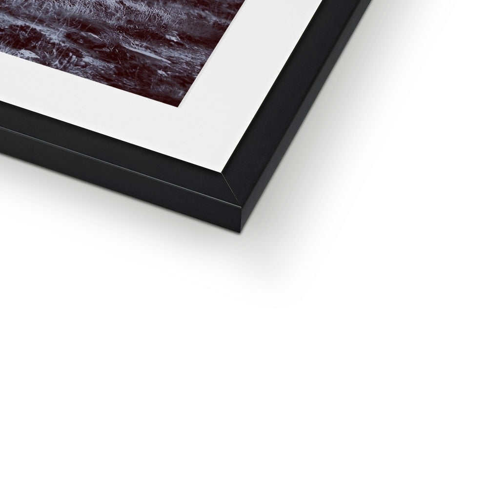 The Brooding Cuillin Framed & Mounted Print.