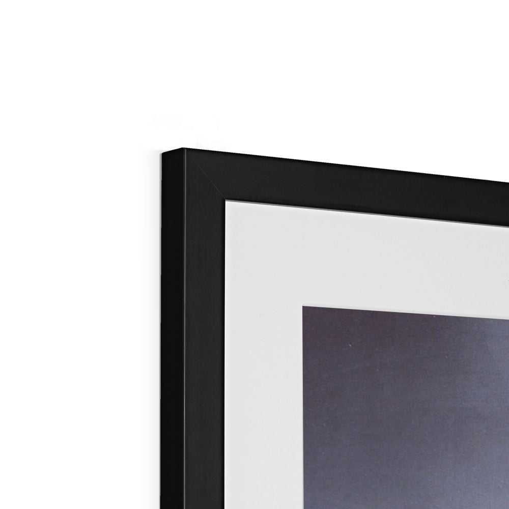 The Brooding Cuillin Framed & Mounted Print.
