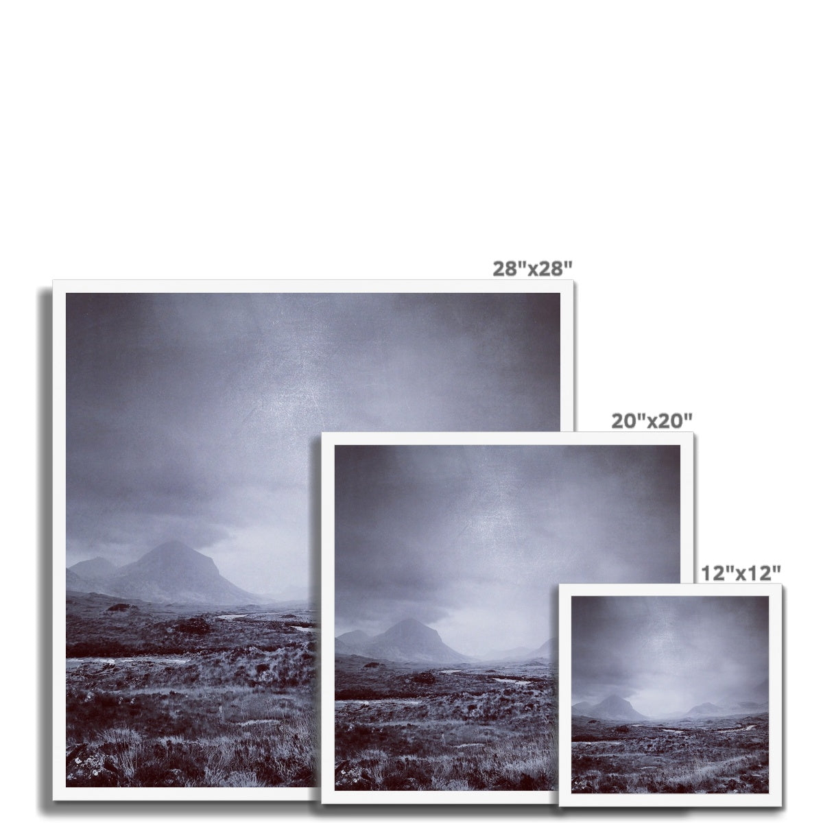 The Brooding Cuillin Framed Print.