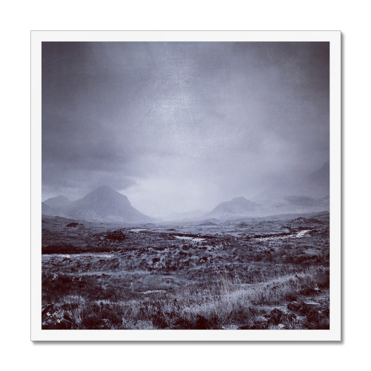The Brooding Cuillin Framed Print.