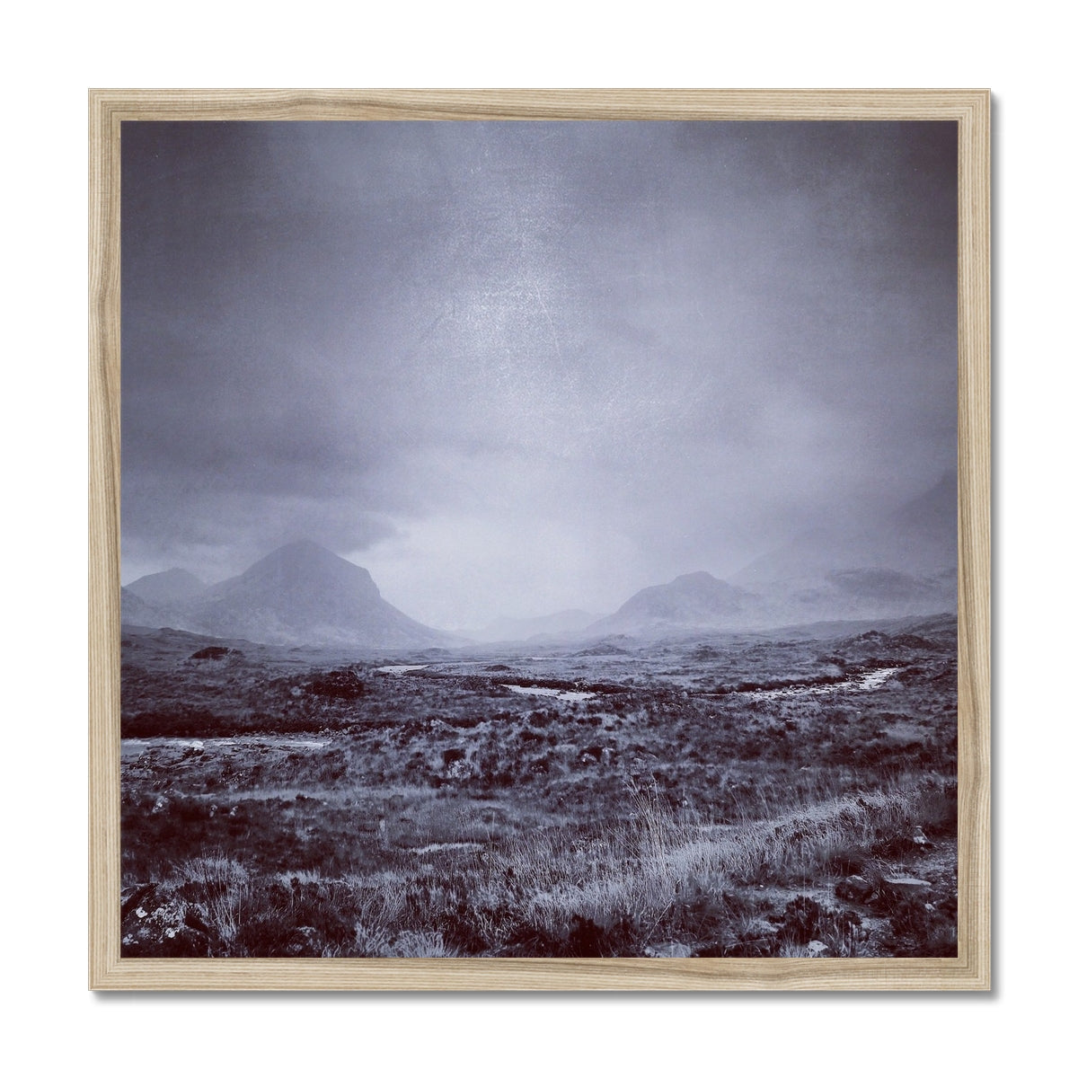 The Brooding Cuillin Framed Print.
