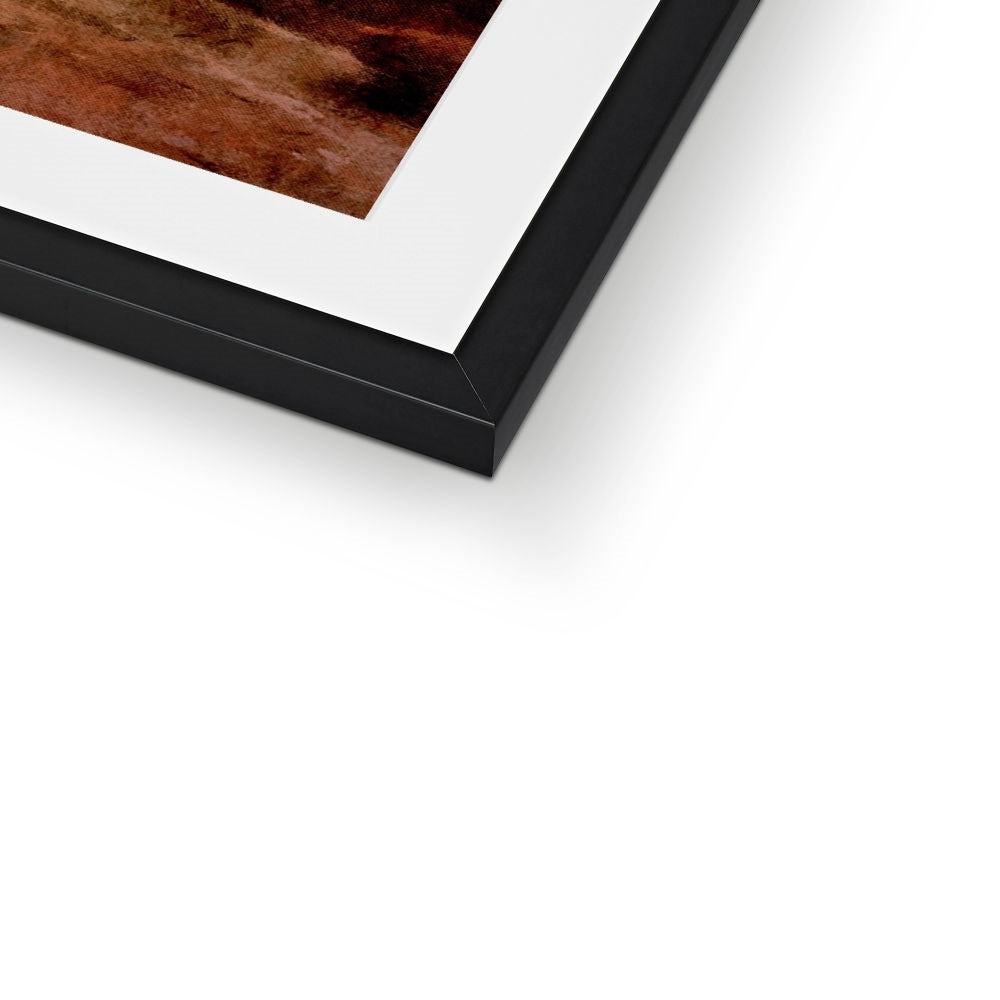 The Brooding Fairy Pools Framed & Mounted Print.