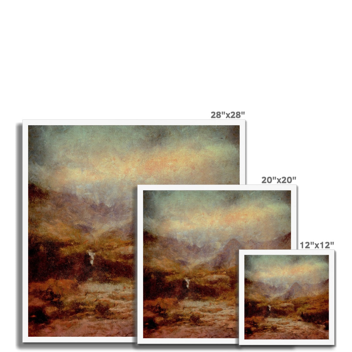 The Brooding Fairy Pools Framed Print.