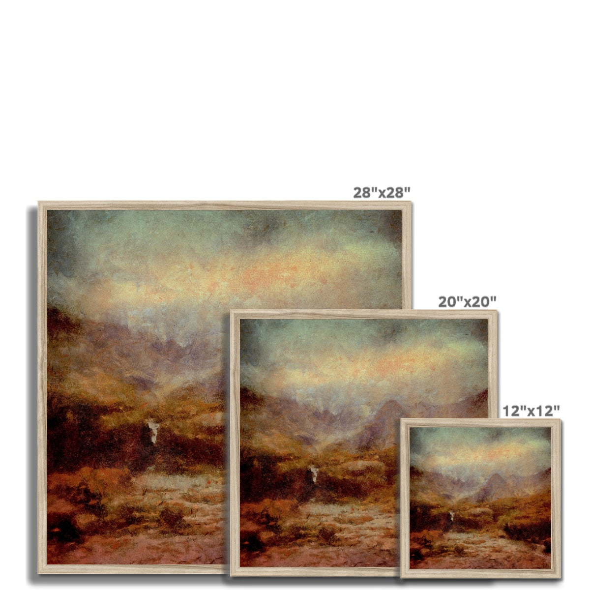 The Brooding Fairy Pools Framed Print.
