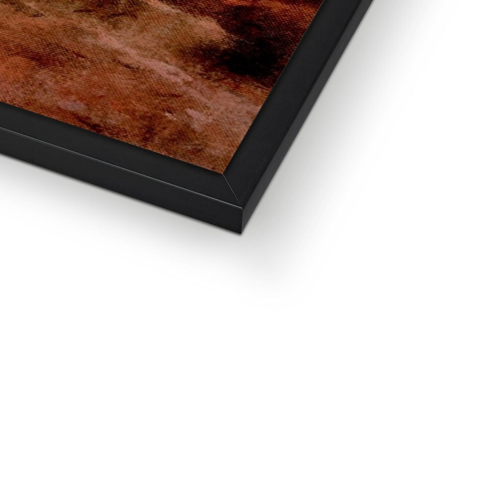 The Brooding Fairy Pools Framed Print.