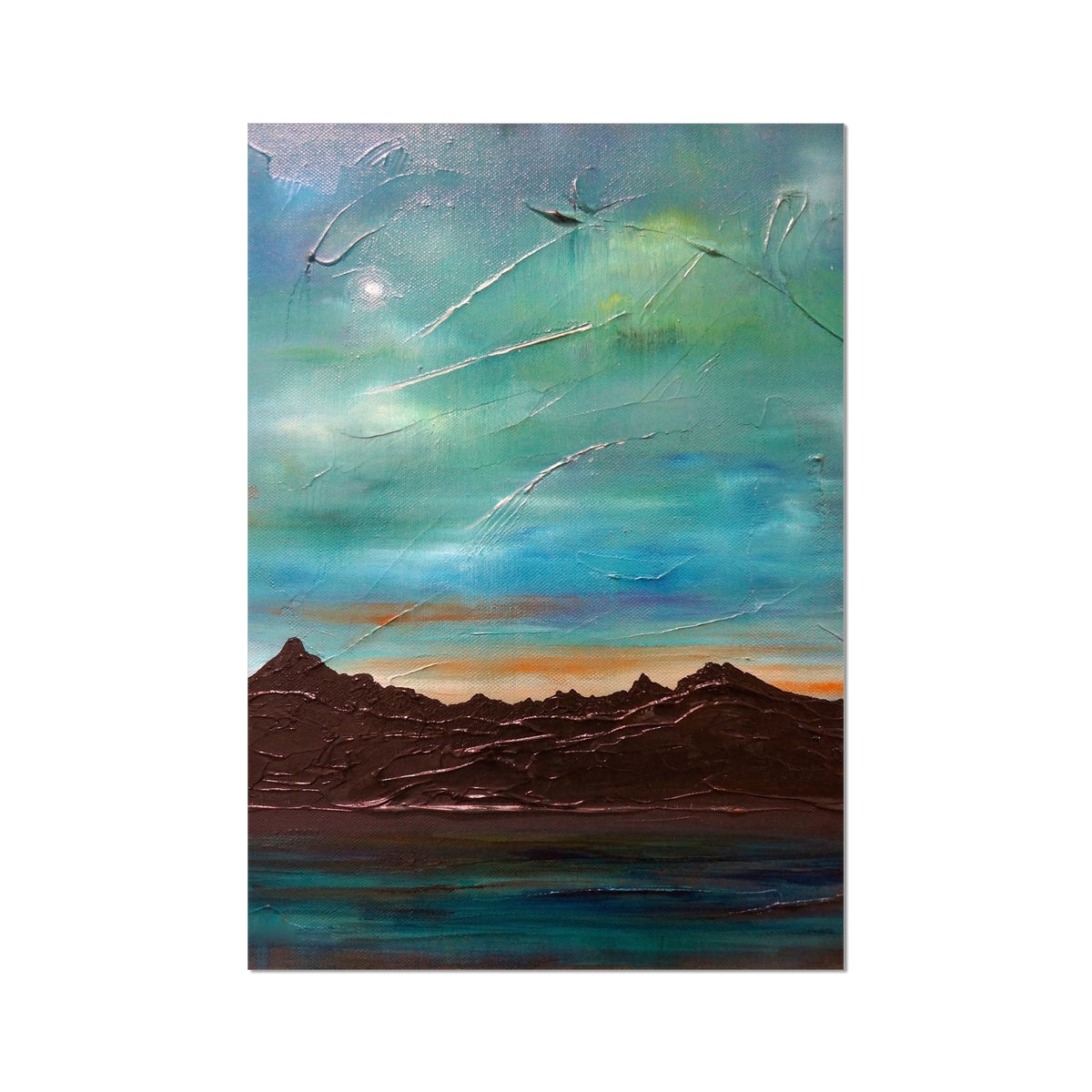 The Cuillin From Elgol Fine Art Print.