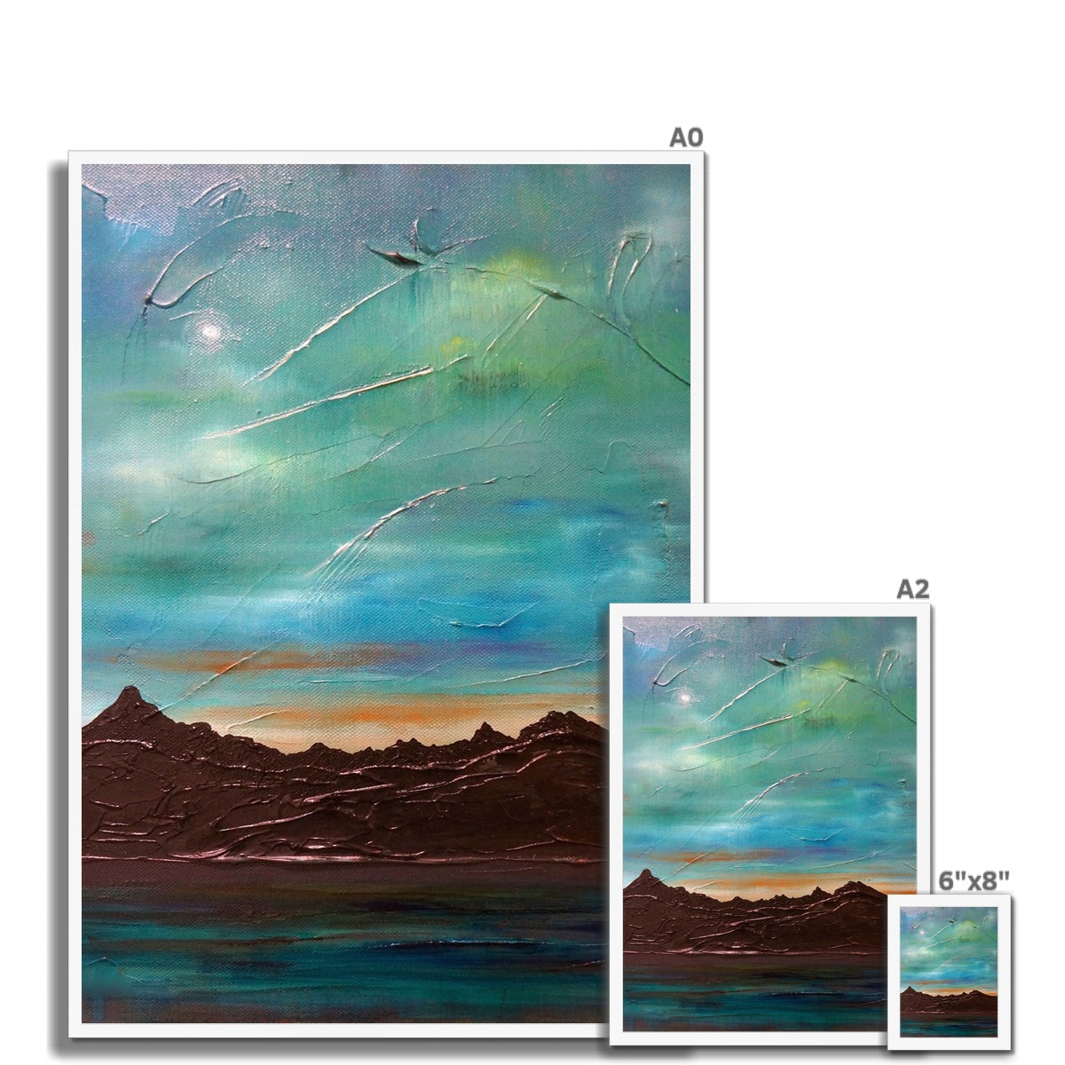 The Cuillin From Elgol Framed Print.