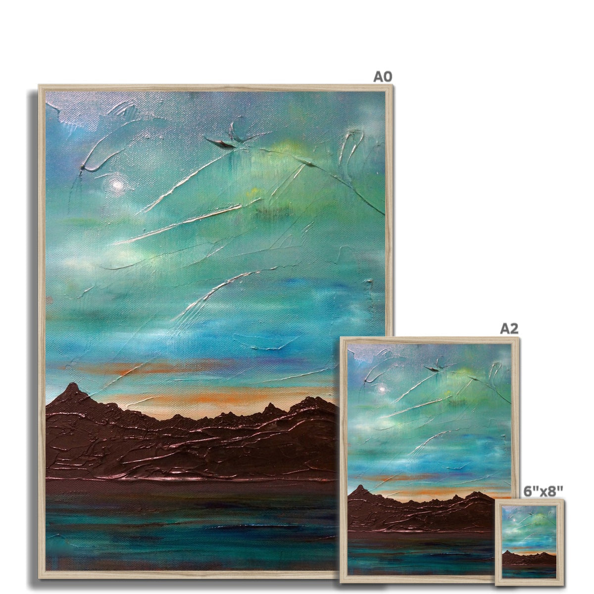 The Cuillin From Elgol Framed Print.