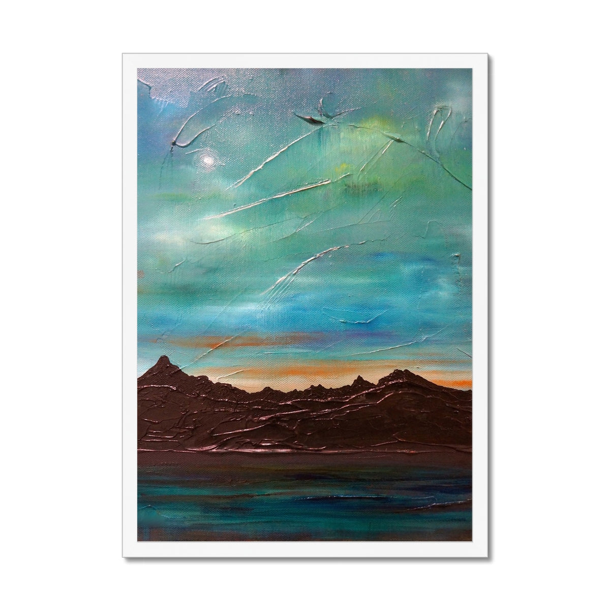 The Cuillin From Elgol Framed Print.